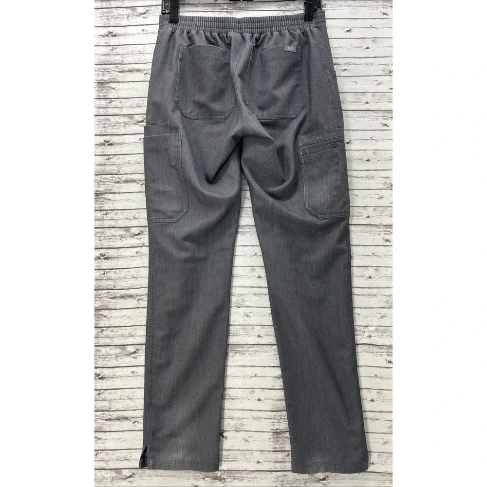 Figs Technical Collection Women's Yola Graphite Gray Scrub Pants Medical Size XS - Picture 2 of 11